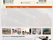 Tablet Screenshot of girlshostelindelhi.com